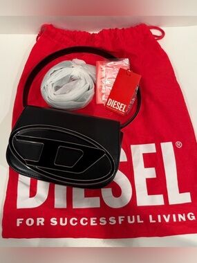 Diesel 1DR black bag